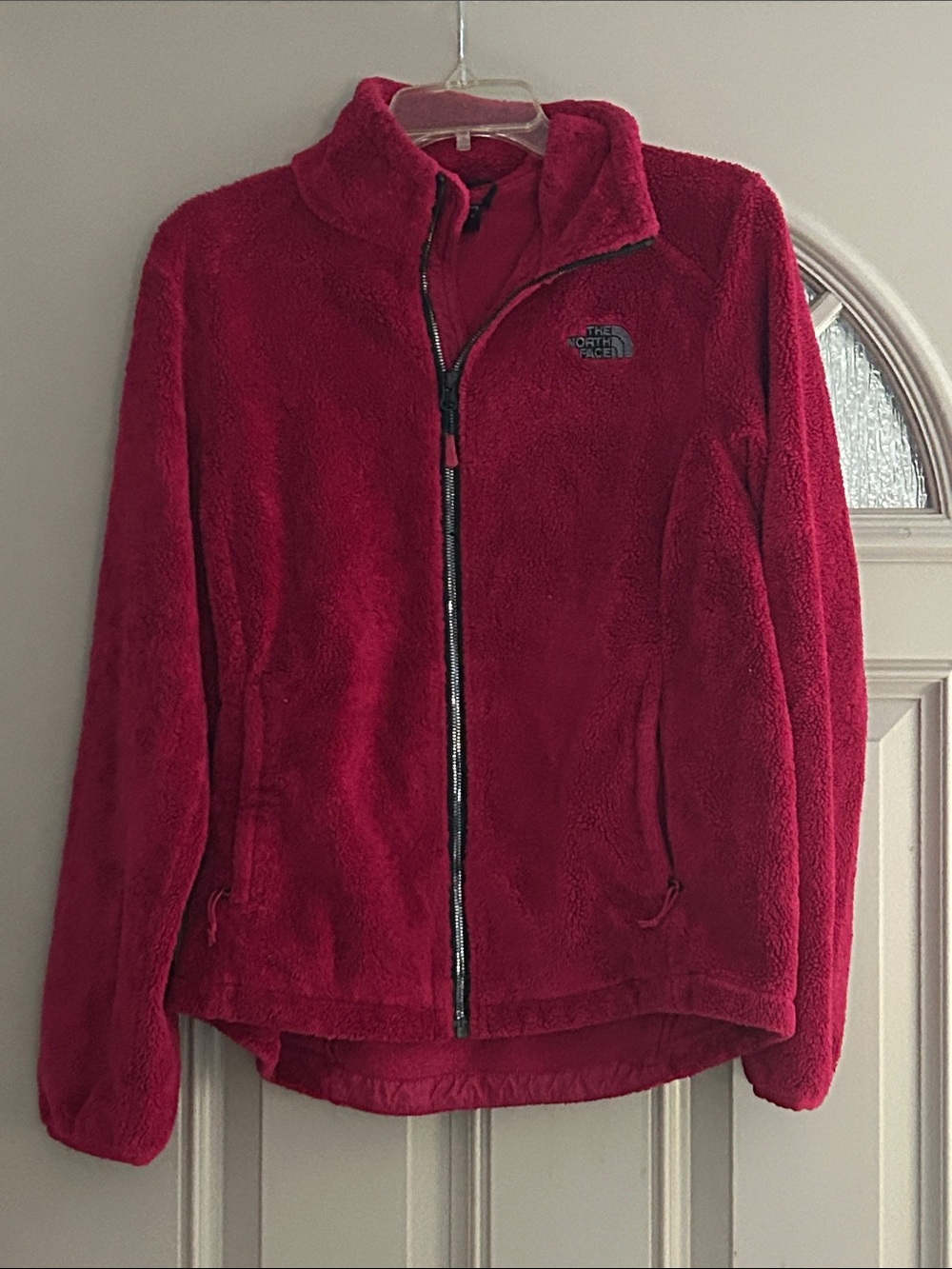 The North Face Women's Deep Red Long Sleeve Jacket